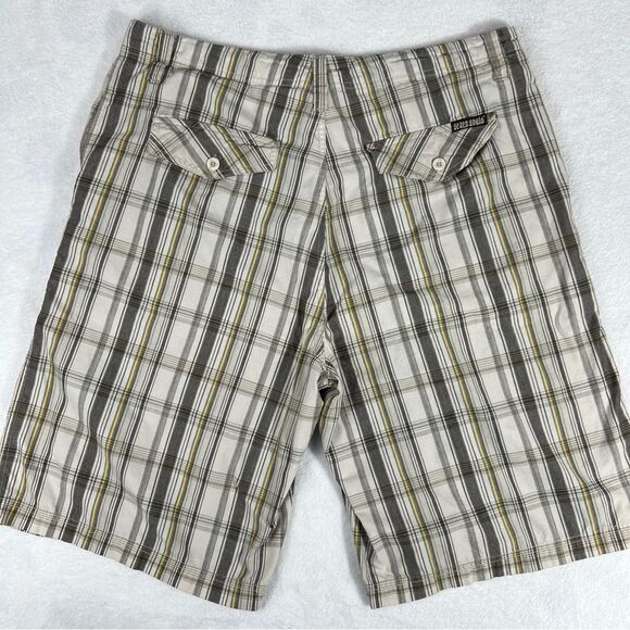 Seven Souls Plaid Chino Shorts 0415 - Picture 2 of 8